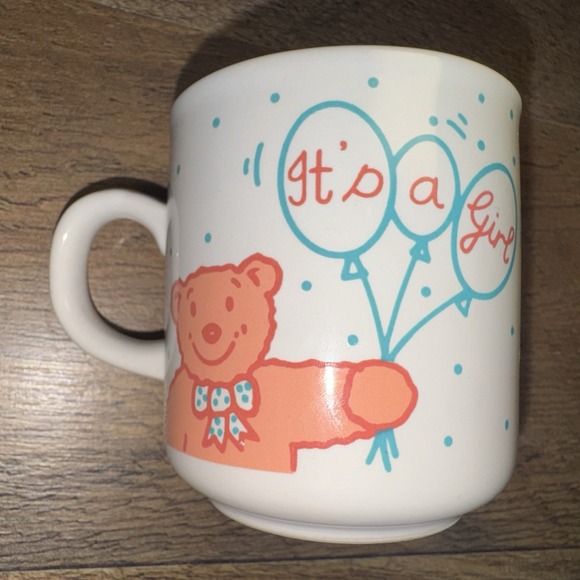 Russ Other - Vintage Russ "It's a Girl!" Baby Shower Mug New Baby Coffee Cup